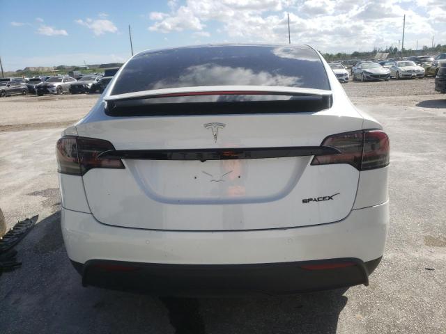 7SAXCDE54NF364774 - 2022 TESLA MODEL X თეთრი ფოტო 6