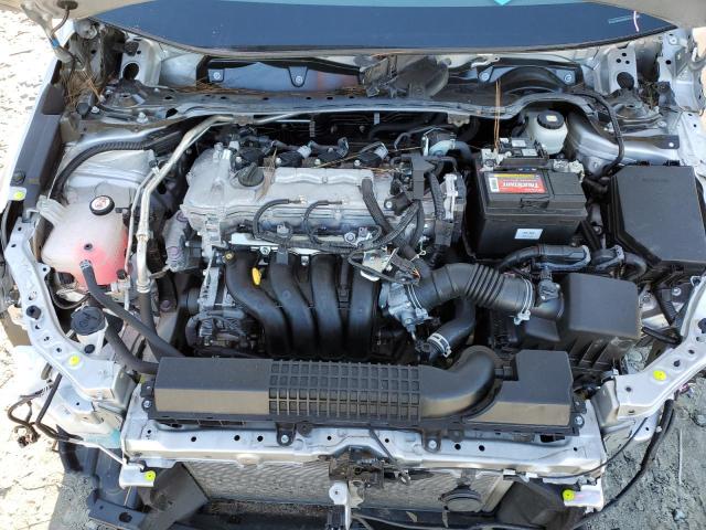 5YFEPMAE6MP259736 - 2021 TOYOTA COROLLA LE SILVER photo 11