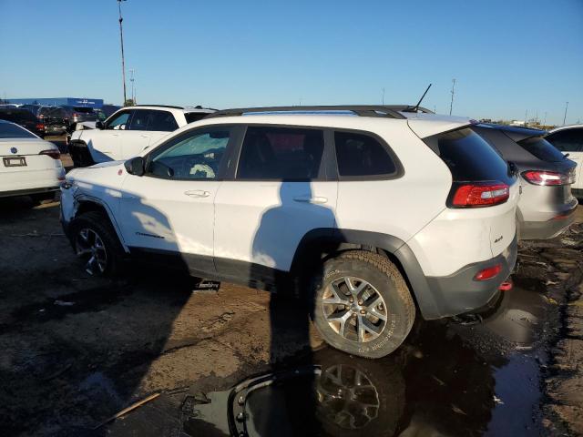 1C4PJMBS5FW651891 - 2015 JEEP CHEROKEE TRAILHAWK WHITE photo 2