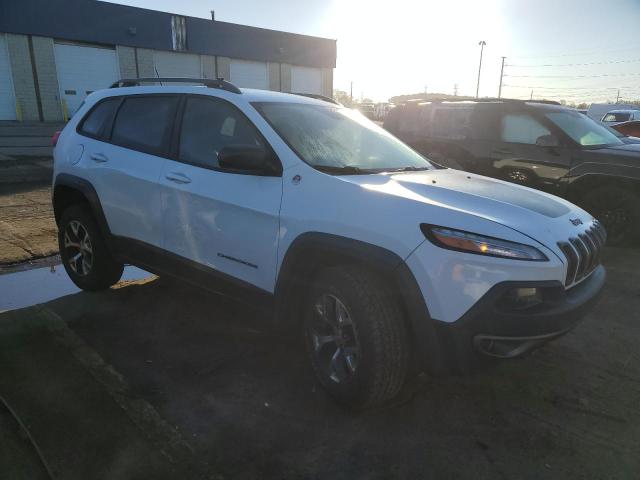 1C4PJMBS5FW651891 - 2015 JEEP CHEROKEE TRAILHAWK WHITE photo 4