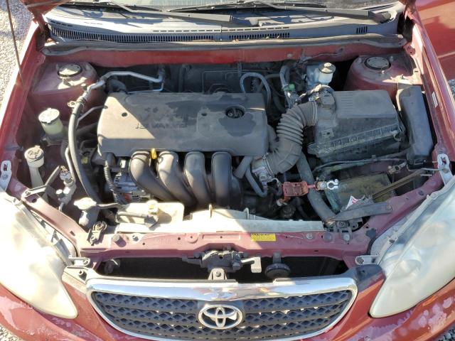 1NXBR30E15Z531036 - 2005 TOYOTA COROLLA CE 勃艮第红 照片 11