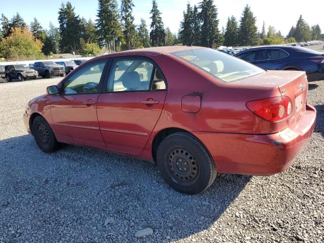 1NXBR30E15Z531036 - 2005 TOYOTA COROLLA CE 勃艮第红 照片 2