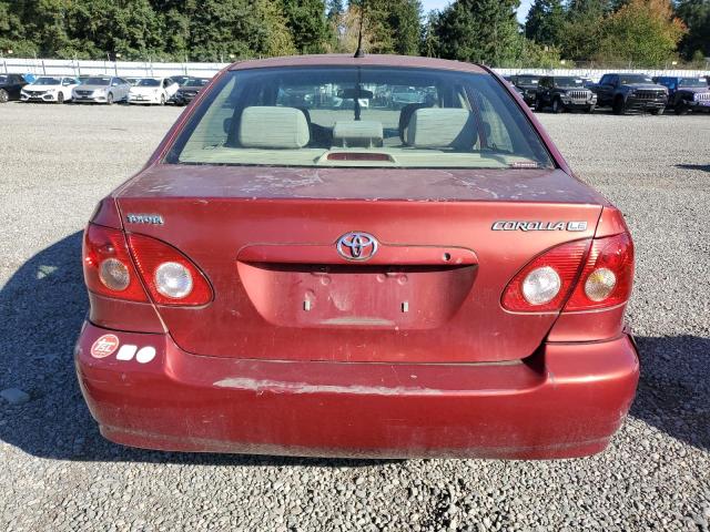 1NXBR30E15Z531036 - 2005 TOYOTA COROLLA CE 勃艮第红 照片 6