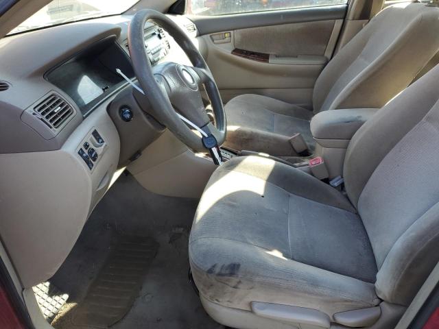 1NXBR30E15Z531036 - 2005 TOYOTA COROLLA CE 勃艮第红 照片 7