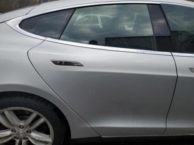 5YJSA1E17FF111670 - 2015 TESLA MODEL S SILVER photo 10