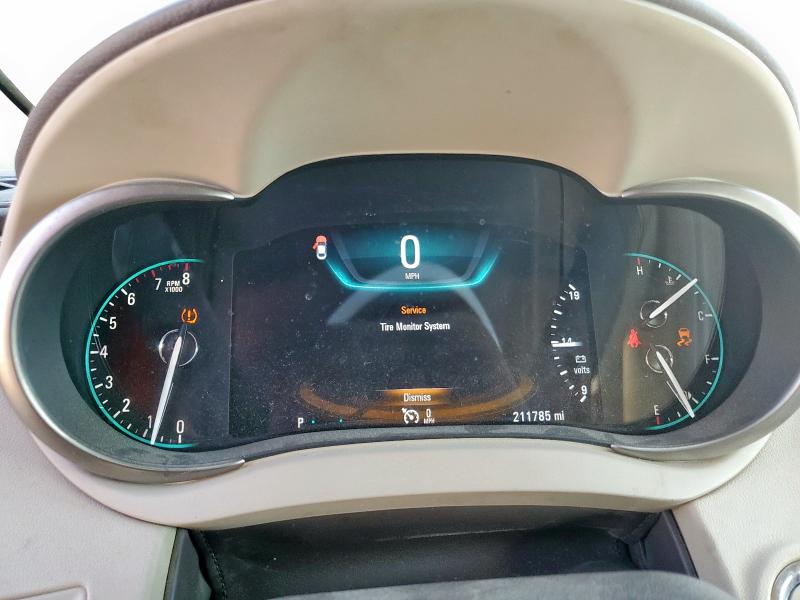 1G4GB5G32GF255287 - 2016 BUICK LACROSSE TAN photo 9