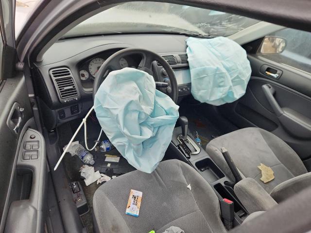 1HGES16552L016416 - 2002 HONDA CIVIC LX SILVER photo 8