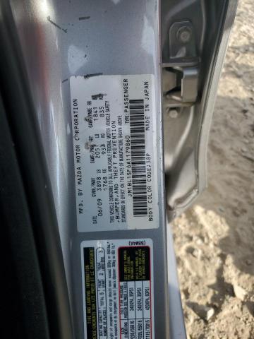 JM1BL1SF6A1179860 - 2010 MAZDA 3 I SILVER photo 12