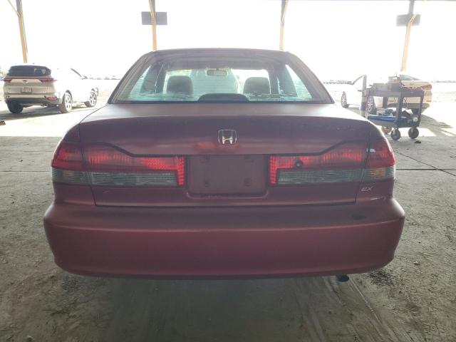 1HGCG56611A002676 - 2001 HONDA ACCORD EX BURGUNDY photo 6
