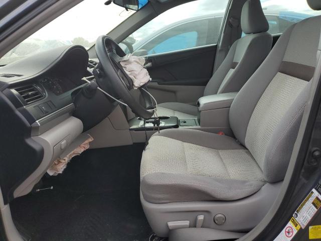 4T4BF1FK1CR205511 - 2012 TOYOTA CAMRY BASE رمادي صورة 7