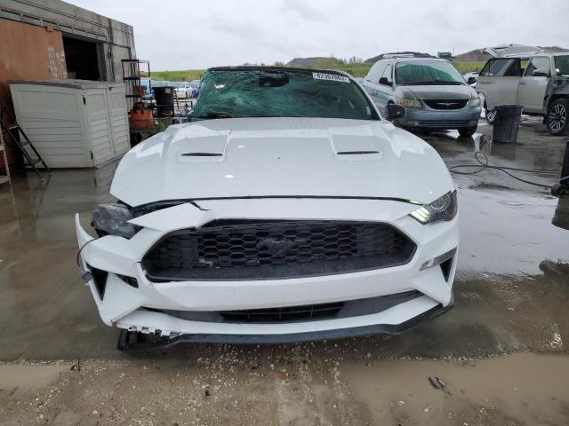 1FA6P8TH5M5146544 - 2021 FORD MUSTANG WHITE photo 5