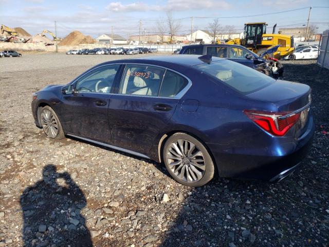 JH4KC1F50LC000347 - 2020 ACURA RLX TECHNOLOGY BLUE photo 2