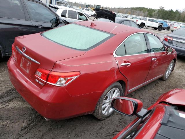 JTHBK1EG4B2448763 - 2011 LEXUS ES 350 RED photo 3