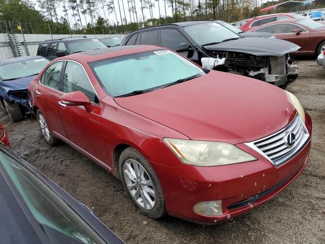 JTHBK1EG4B2448763 - 2011 LEXUS ES 350 RED photo 4