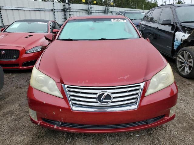 JTHBK1EG4B2448763 - 2011 LEXUS ES 350 RED photo 5