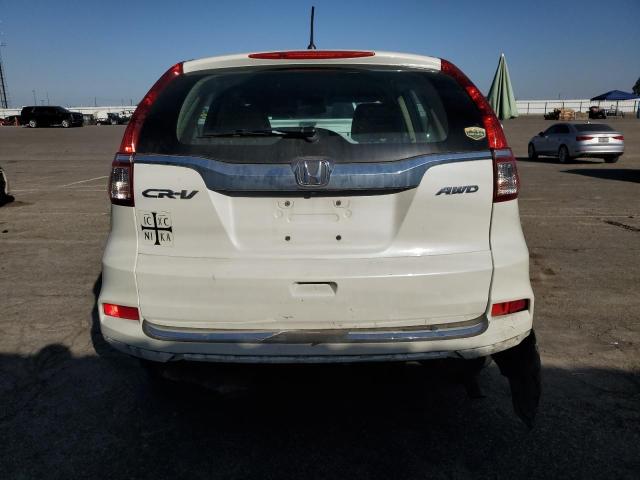 5J6RM4H37GL132905 - 2016 HONDA CR-V LX 白色 照片 6