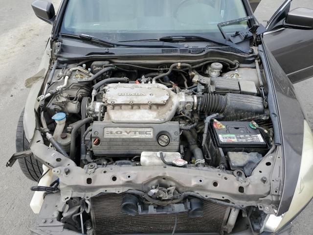 1HGCM665X7A010113 - 2007 HONDA ACCORD EX ნაცრისფერი ფოტო 11