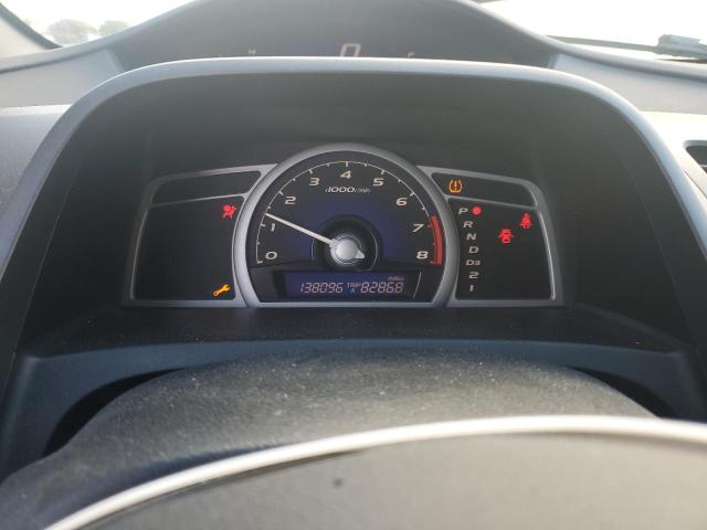 2HGFG12809H532034 - 2009 HONDA CIVIC EX GRAY photo 9