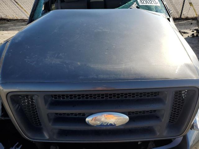 1FTRF12226NA68161 - 2006 FORD F150 GRAY photo 11