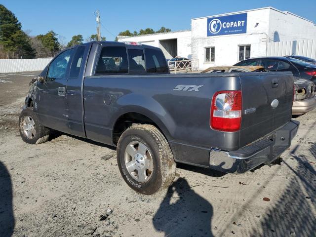 1FTRF12226NA68161 - 2006 FORD F150 GRAY photo 2