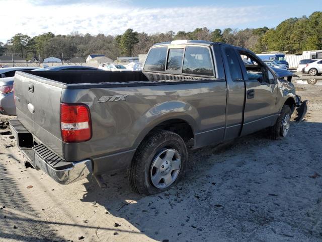 1FTRF12226NA68161 - 2006 FORD F150 GRAY photo 3