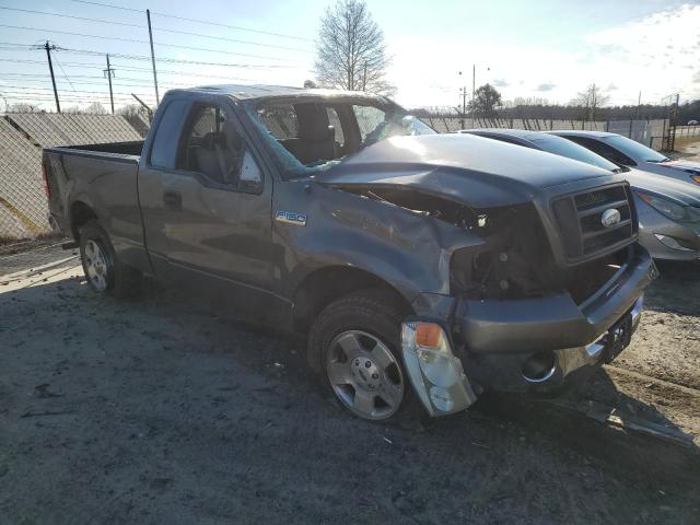 1FTRF12226NA68161 - 2006 FORD F150 GRAY photo 4