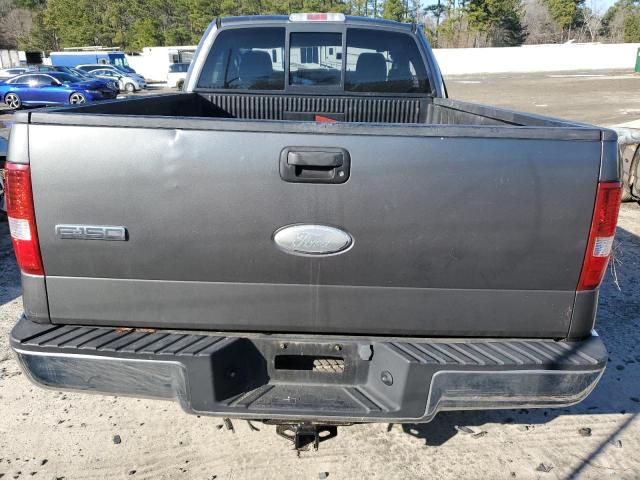 1FTRF12226NA68161 - 2006 FORD F150 GRAY photo 6