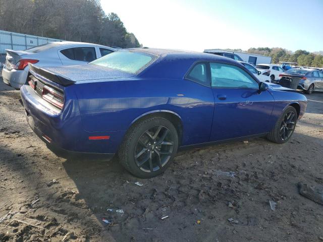 2C3CDZAG2LH210847 - 2020 DODGE CHALLENGER SXT BLUE photo 3