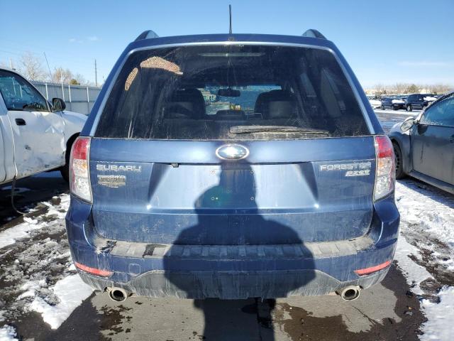 JF2SHAEC4BH781931 - 2011 SUBARU FORESTER LIMITED BLUE photo 6