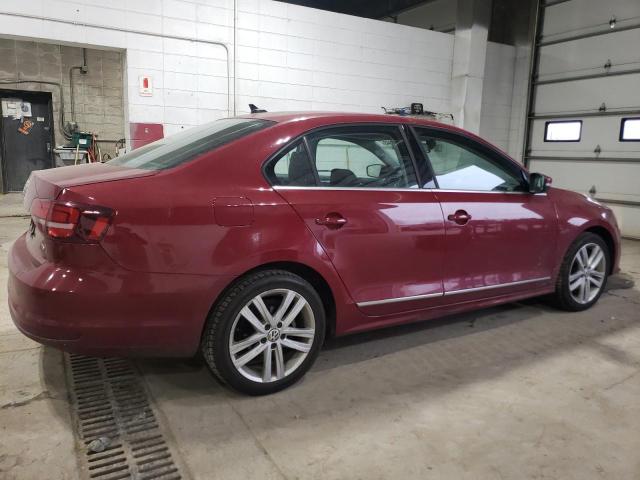 3VWL17AJ9HM386014 - 2017 VOLKSWAGEN JETTA SEL RED photo 3