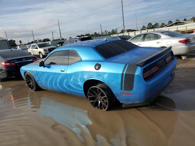 2C3CDZFJ8GH153127 - 2016 DODGE CHALLENGER R/T SCAT PACK BLUE photo 2