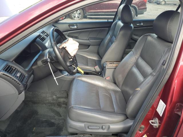 1HGCM56806A120087 - 2006 HONDA ACCORD EX BURGUNDY photo 7