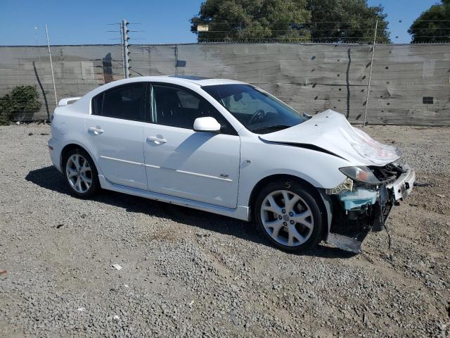 JM1BK324171745557 - 2007 MAZDA 3 S WHITE photo 4