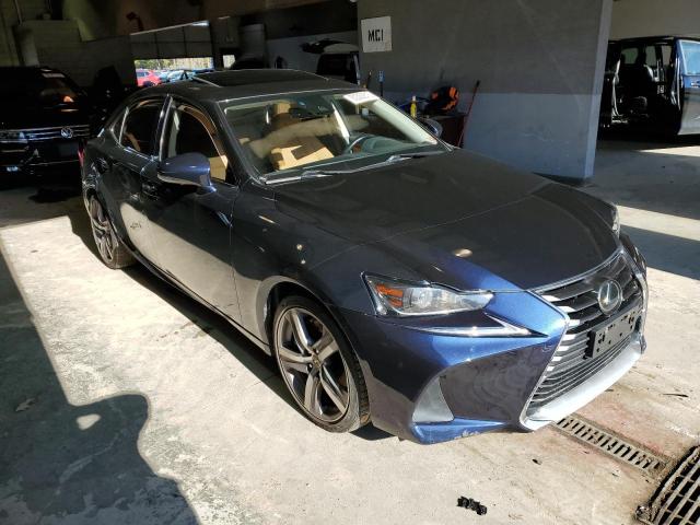 JTHC81D23J5030491 - 2018 LEXUS IS 300 BLUE photo 4