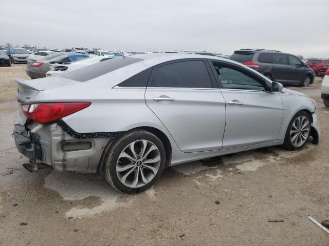 5NPEC4AB1DH663235 - 2013 HYUNDAI SONATA SE SILVER photo 3