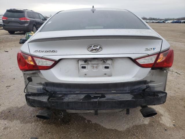 5NPEC4AB1DH663235 - 2013 HYUNDAI SONATA SE SILVER photo 6