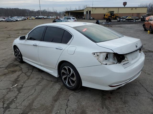 1HGCR3F83GA016331 - 2016 HONDA ACCORD EXL WHITE photo 2