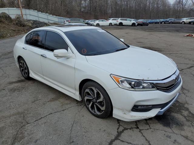 1HGCR3F83GA016331 - 2016 HONDA ACCORD EXL WHITE photo 4