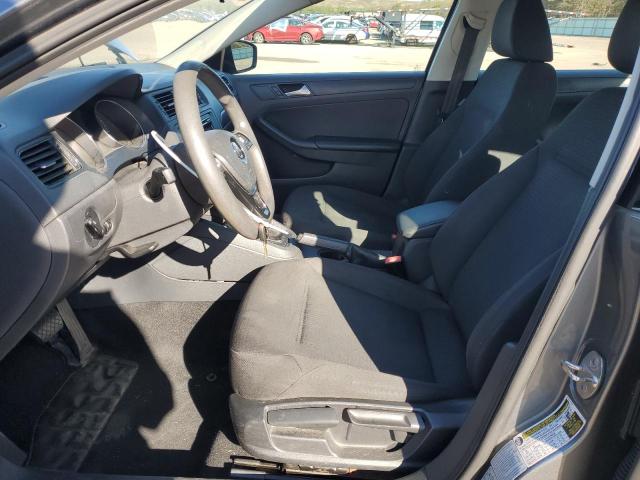 3VW2K7AJ0FM409198 - 2015 VOLKSWAGEN JETTA BASE GRAY photo 7