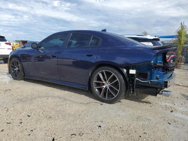 2C3CDXGJ4GH318335 - 2016 DODGE CHARGER R/T SCAT PACK BLUE photo 2