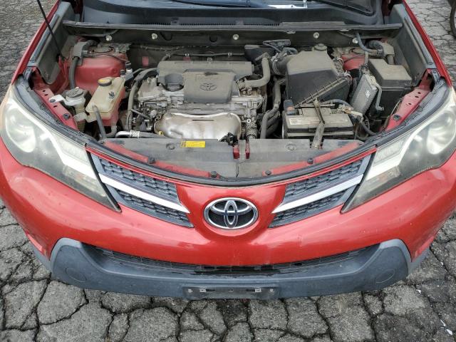 2T3WFREV7EW101525 - 2014 TOYOTA RAV4 XLE RED photo 12