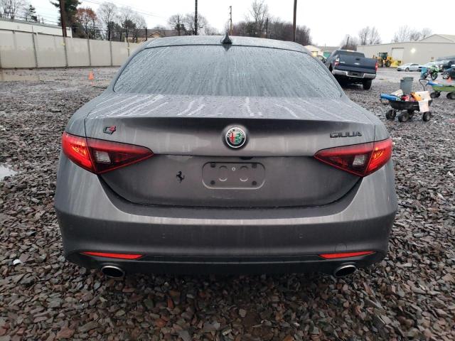 ZARFANAN4M7646725 - 2021 ALFA ROMEO GIULIA SPORT GRAY photo 6