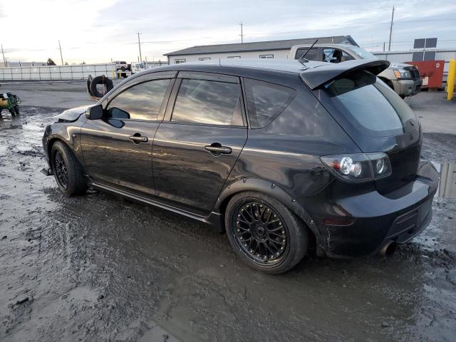 JM1BK34L871718957 - 2007 MAZDA SPEED 3 BLACK photo 2