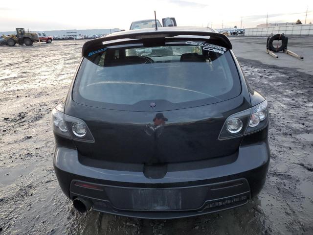 JM1BK34L871718957 - 2007 MAZDA SPEED 3 BLACK photo 6