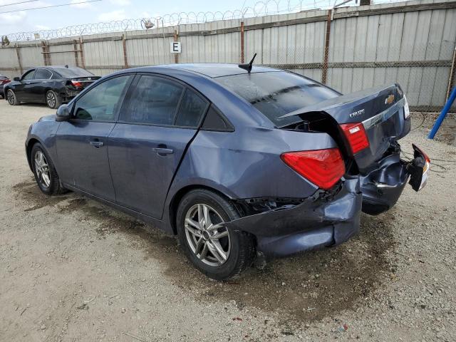 1G1PA5SH5D7299650 - 2013 CHEVROLET CRUZE LS BLUE photo 2