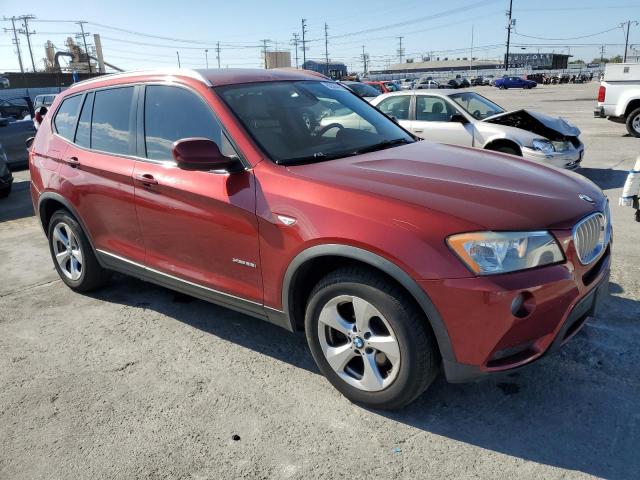 5UXWX5C59CL724586 - 2012 BMW X3 XDRIVE28I MAROON photo 4