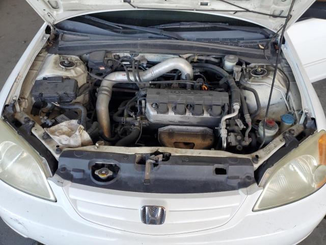 2HGES15523H524925 - 2003 HONDA CIVIC LX WHITE photo 11