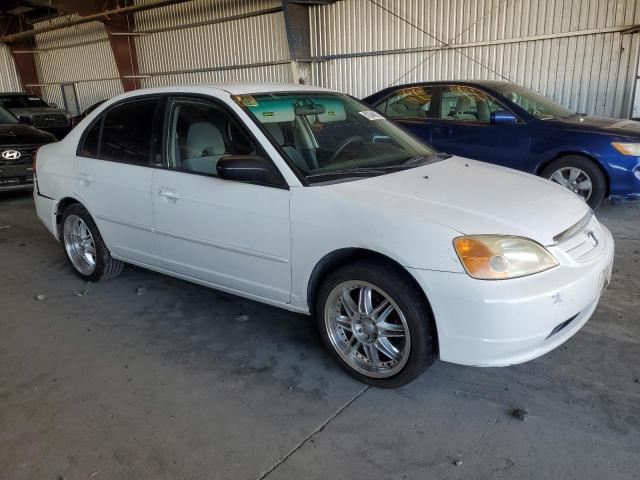 2HGES15523H524925 - 2003 HONDA CIVIC LX WHITE photo 4