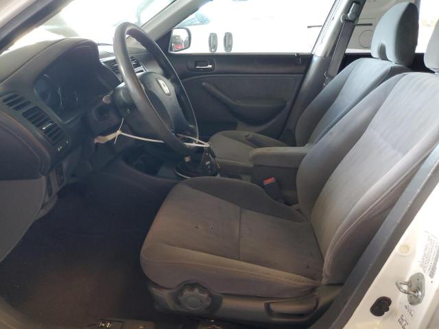 2HGES15523H524925 - 2003 HONDA CIVIC LX WHITE photo 7