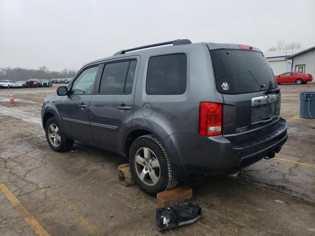 5FNYF4H54AB032400 - 2010 HONDA PILOT EXL GRAY photo 2